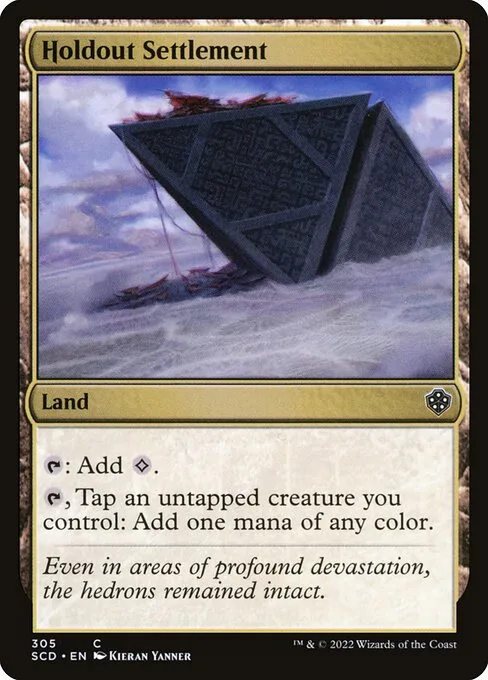 Holdout Settlement · Starter Commander Decks 305/352