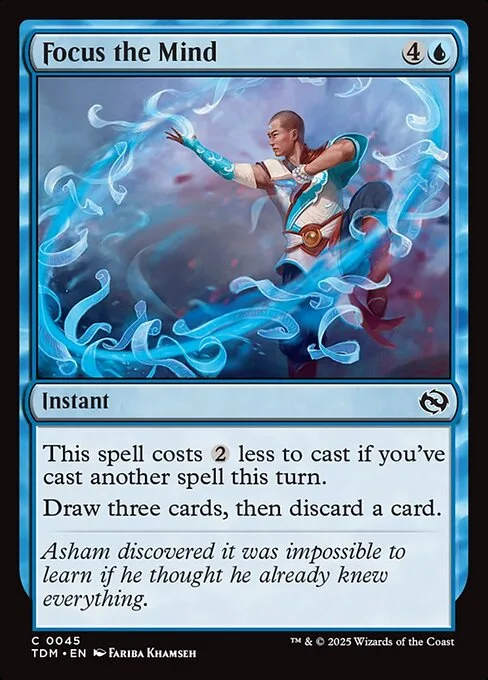 Focus the Mind · Tarkir: Dragonstorm 45/427