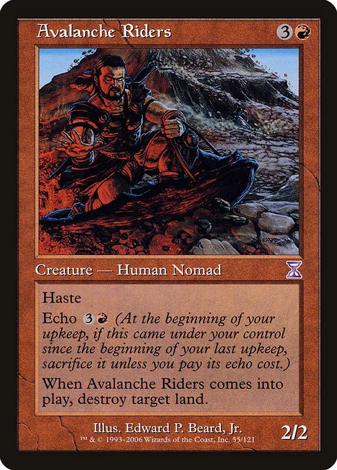 Avalanche Riders · Time Spiral Timeshifted 55/121