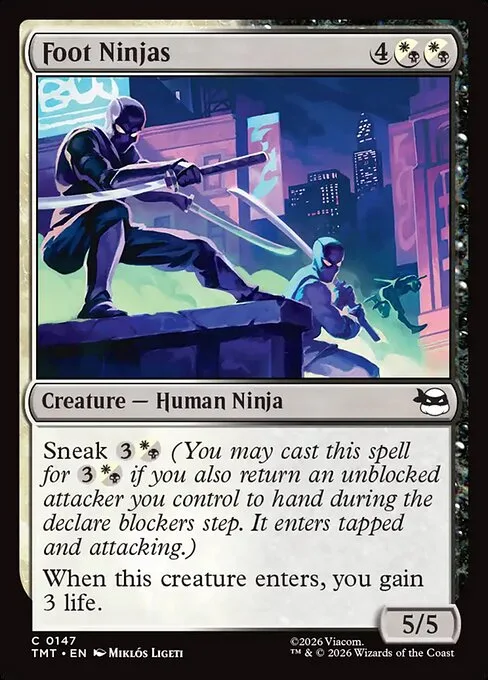 Foot Ninjas · Teenage Mutant Ninja Turtles 147/320