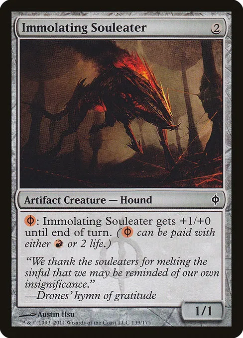 Immolating Souleater · New Phyrexia 139/175