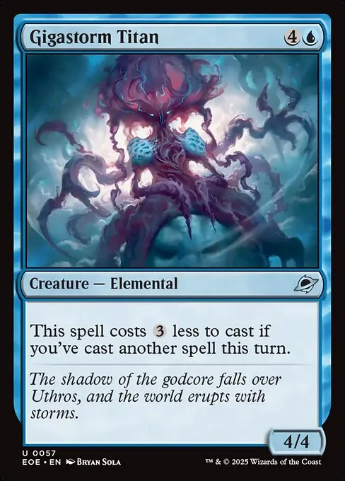 Gigastorm Titan · Edge of Eternities 57/400