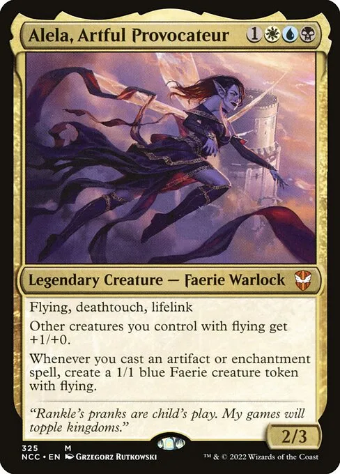 Alela, Artful Provocateur · New Capenna Commander 325/447