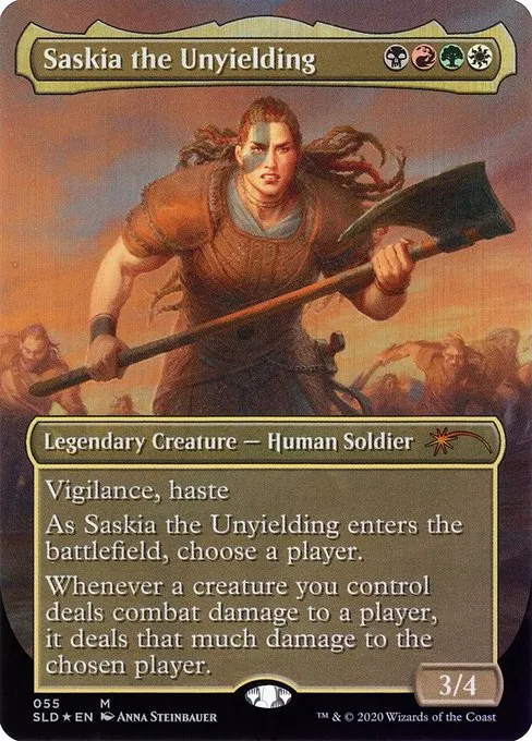 Saskia the Unyielding · Secret Lair Drop 55/2547