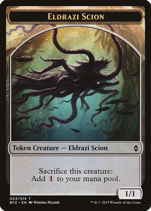 Eldrazi Scion · Battle for Zendikar Tokens 3/14