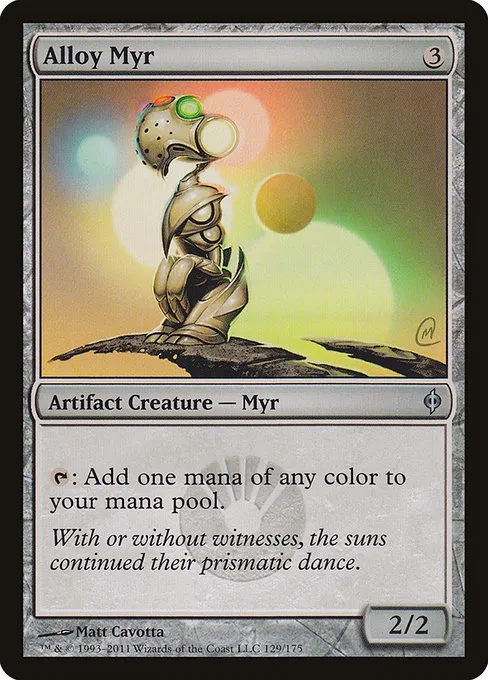 Alloy Myr · New Phyrexia 129/175