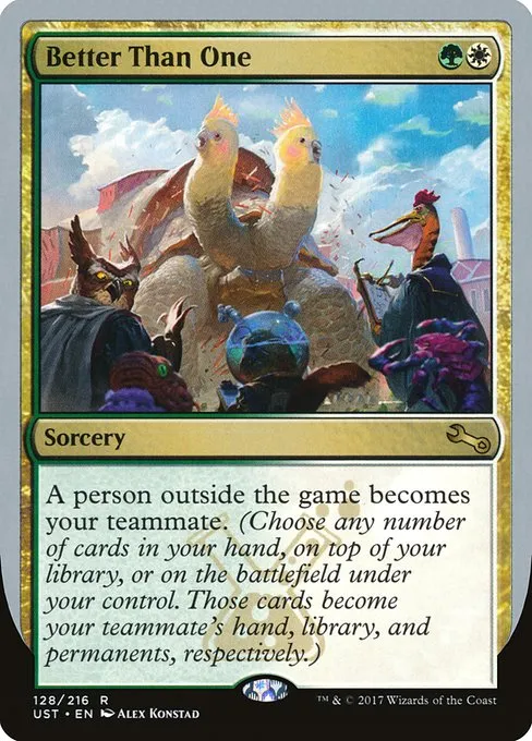 Better Than One · Unstable 128/268