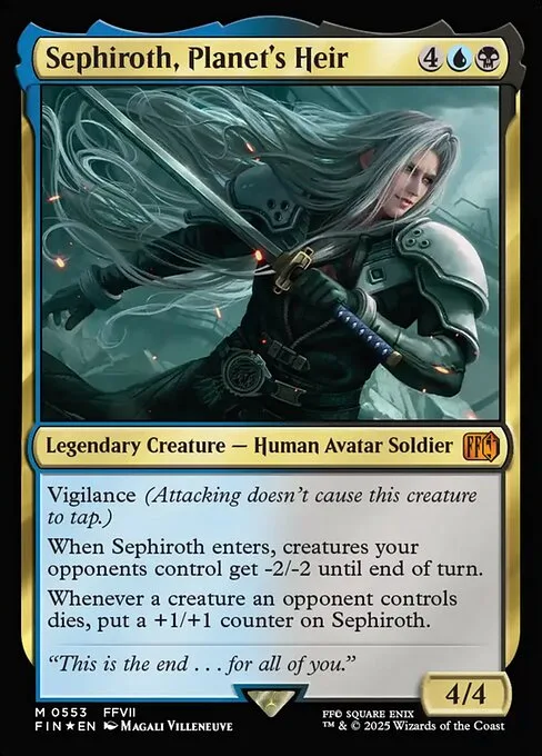 Sephiroth, Planet's Heir · Final Fantasy 553/599