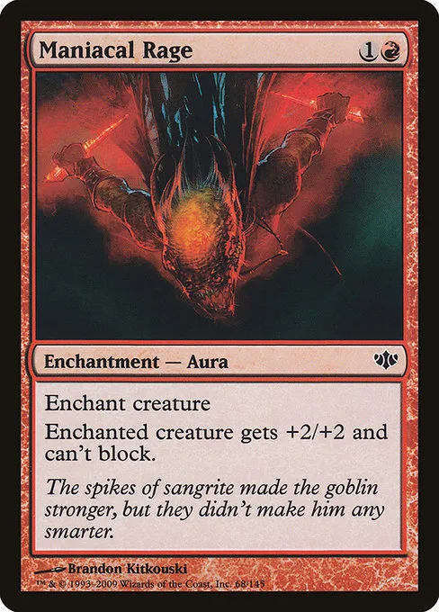 Maniacal Rage · Conflux 68/145