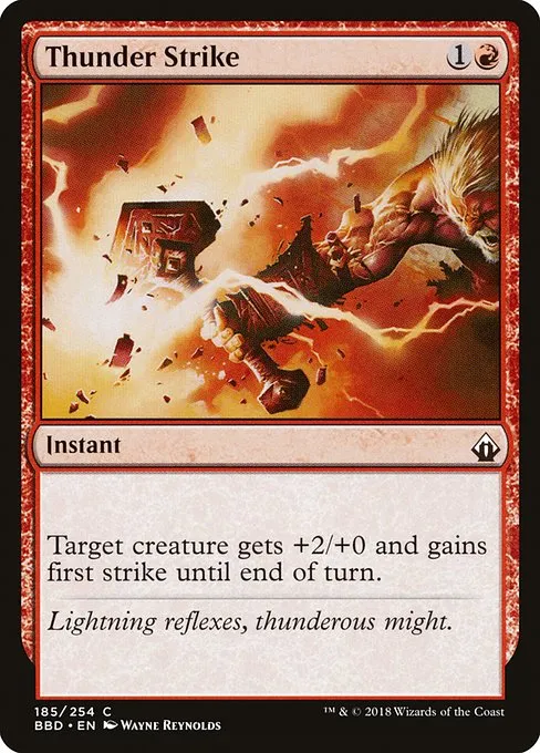 Thunder Strike · Battlebond 185/256