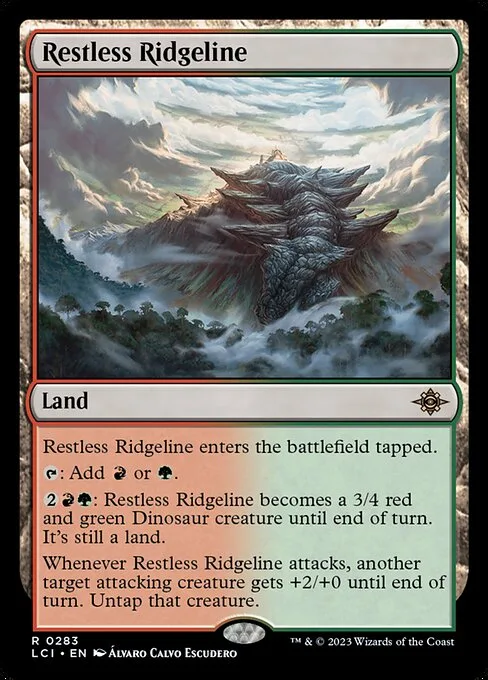 Restless Ridgeline · The Lost Caverns of Ixalan 283/416