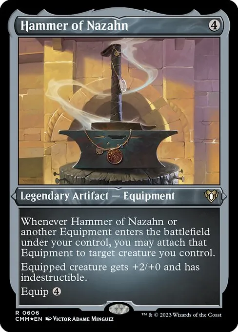 Hammer of Nazahn · Commander Masters 606/1067
