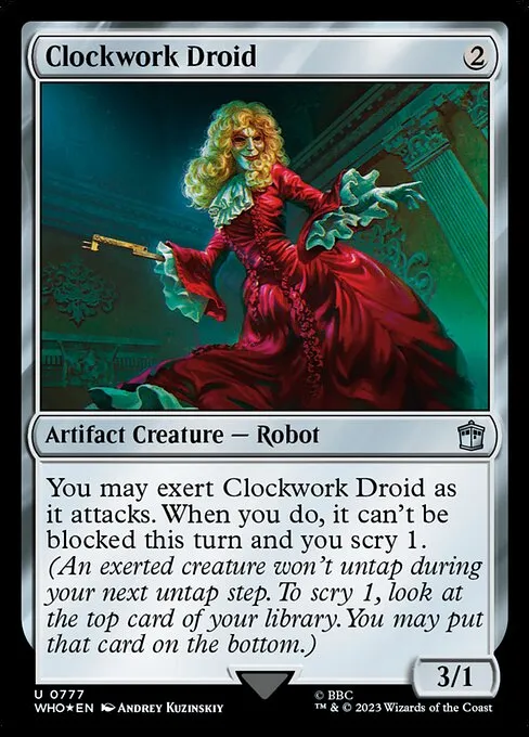 Clockwork Droid · Doctor Who 777/1178