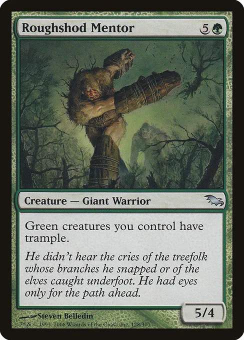 Roughshod Mentor · Shadowmoor 128/302