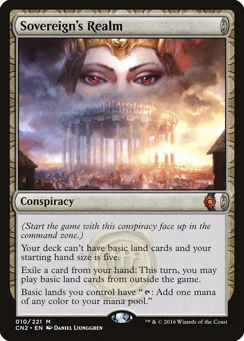 Sovereign's Realm · Conspiracy: Take the Crown 10/222