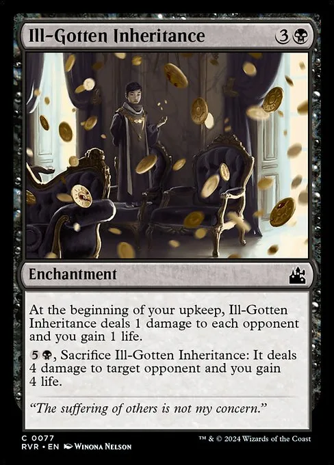 Ill-Gotten Inheritance · Ravnica Remastered 77/531