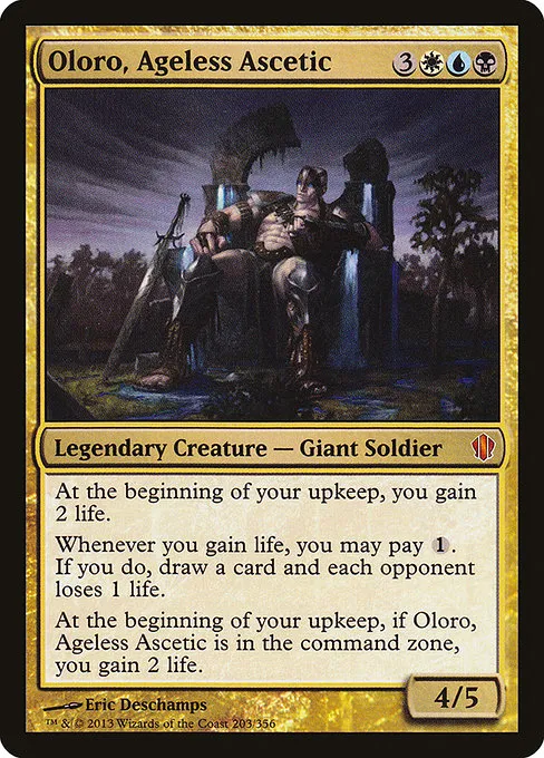Oloro, Ageless Ascetic · Commander 2013 203/356