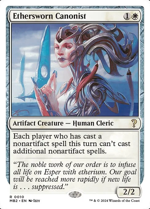 Ethersworn Canonist · Mystery Booster 2 10/385
