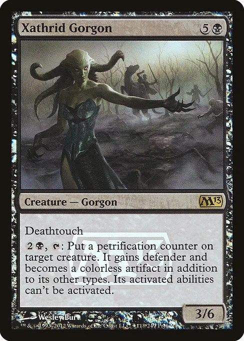 Xathrid Gorgon · Magic 2013 Promos 118★/6
