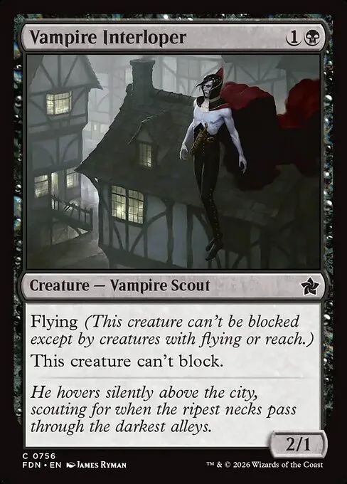 Vampire Interloper · Foundations 756/771