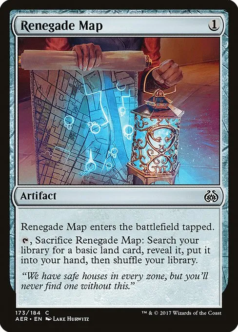 Renegade Map · Aether Revolt 173/197