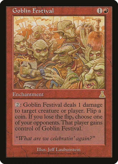 Goblin Festival · Urza's Destiny 83/143