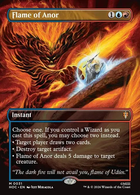 Flame of Anor · The Hobbit Commander 31/7