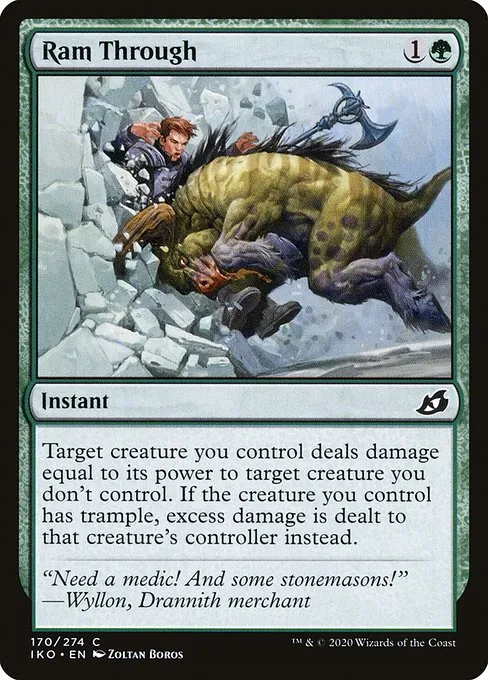 Ram Through · Ikoria: Lair of Behemoths 170/390