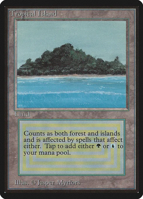 Tropical Island · Limited Edition Beta 284/302