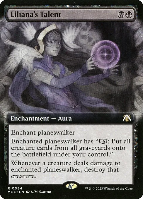 Liliana's Talent · March of the Machine Commander 84/450