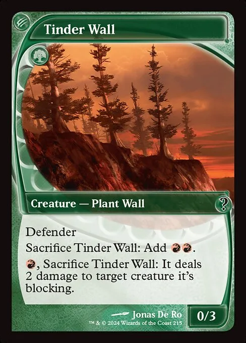 Tinder Wall · Mystery Booster 2 215/385