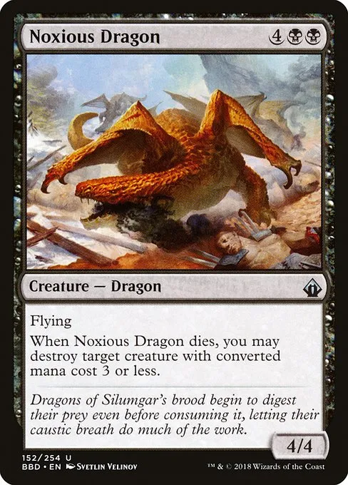 Noxious Dragon · Battlebond 152/256