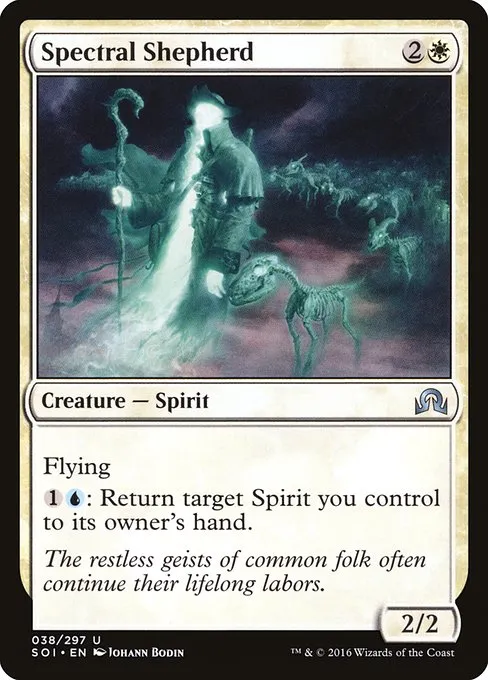 Spectral Shepherd · Shadows over Innistrad 38/302
