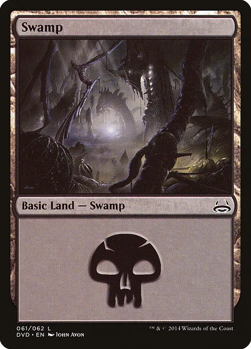 Swamp · Duel Decks Anthology: Divine vs. Demonic 61/62