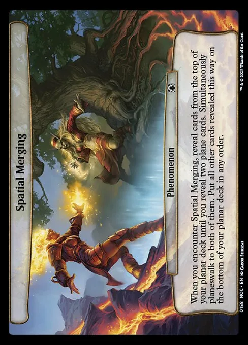 Spatial Merging · March of the Machine Commander 158/450