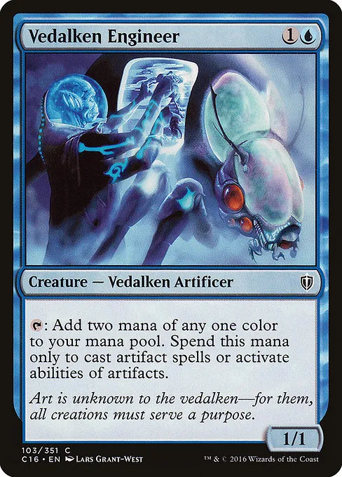 Vedalken Engineer · Commander 2016 103/351