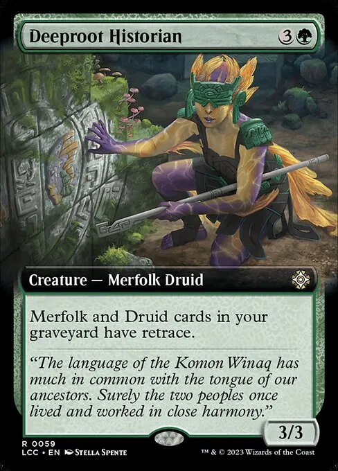 Deeproot Historian · The Lost Caverns of Ixalan Commander 59/370