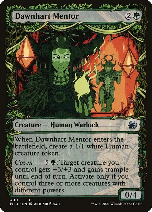 Dawnhart Mentor · Innistrad: Midnight Hunt 300/399
