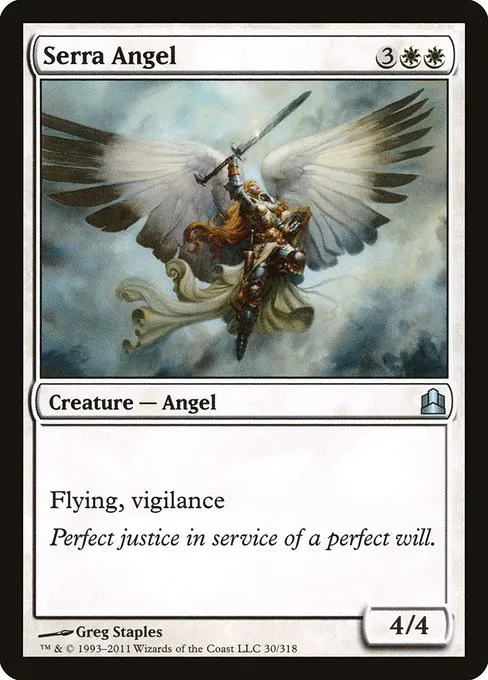 Serra Angel · Commander 2011 30/318
