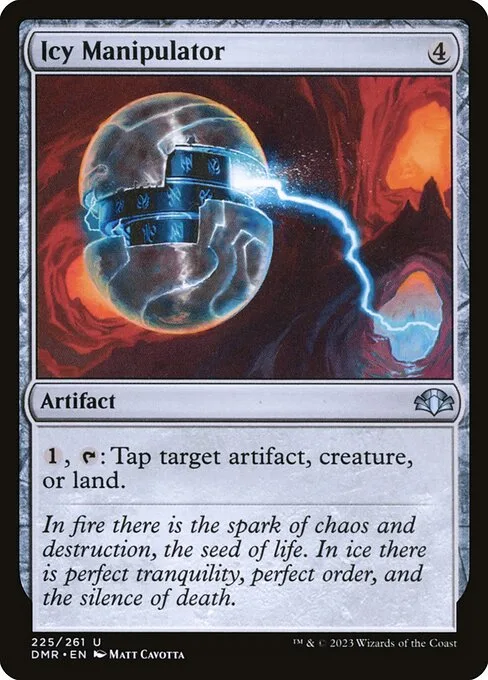 Icy Manipulator · Dominaria Remastered 225/457