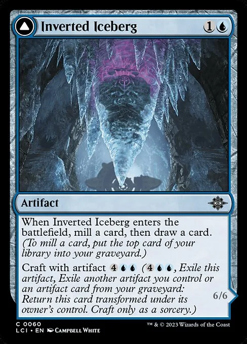 Inverted Iceberg // Iceberg Titan · The Lost Caverns of Ixalan 60/416