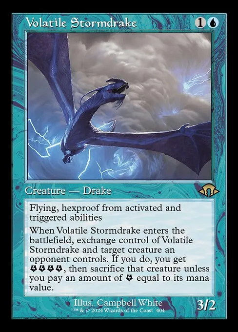 Volatile Stormdrake · Modern Horizons 3 404/528