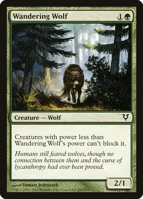 Wandering Wolf · Avacyn Restored 202/244