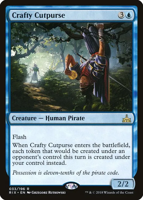 Crafty Cutpurse · Rivals of Ixalan 33/205