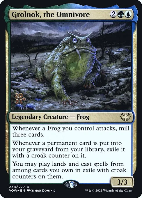 Grolnok, the Omnivore · Innistrad: Crimson Vow Promos 238s/121