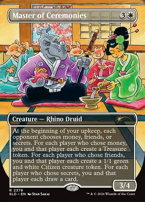 Master of Ceremonies · Secret Lair Drop 2379/2547