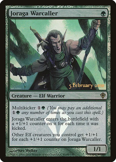 Joraga Warcaller · Worldwake Promos 106★/6