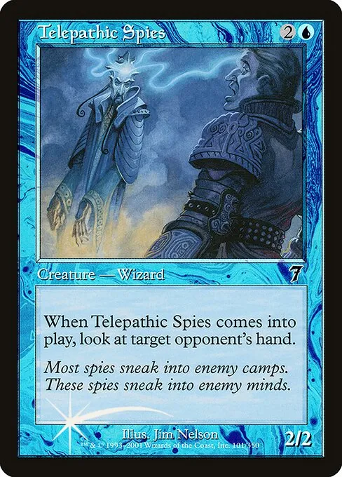 Telepathic Spies · Seventh Edition 101★/708