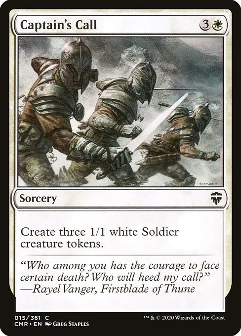 Captain's Call · Commander Legends 15/718