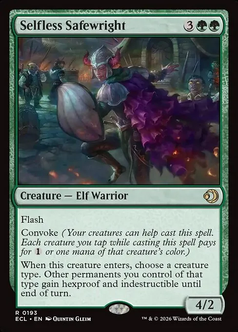 Selfless Safewright · Lorwyn Eclipsed 193/408